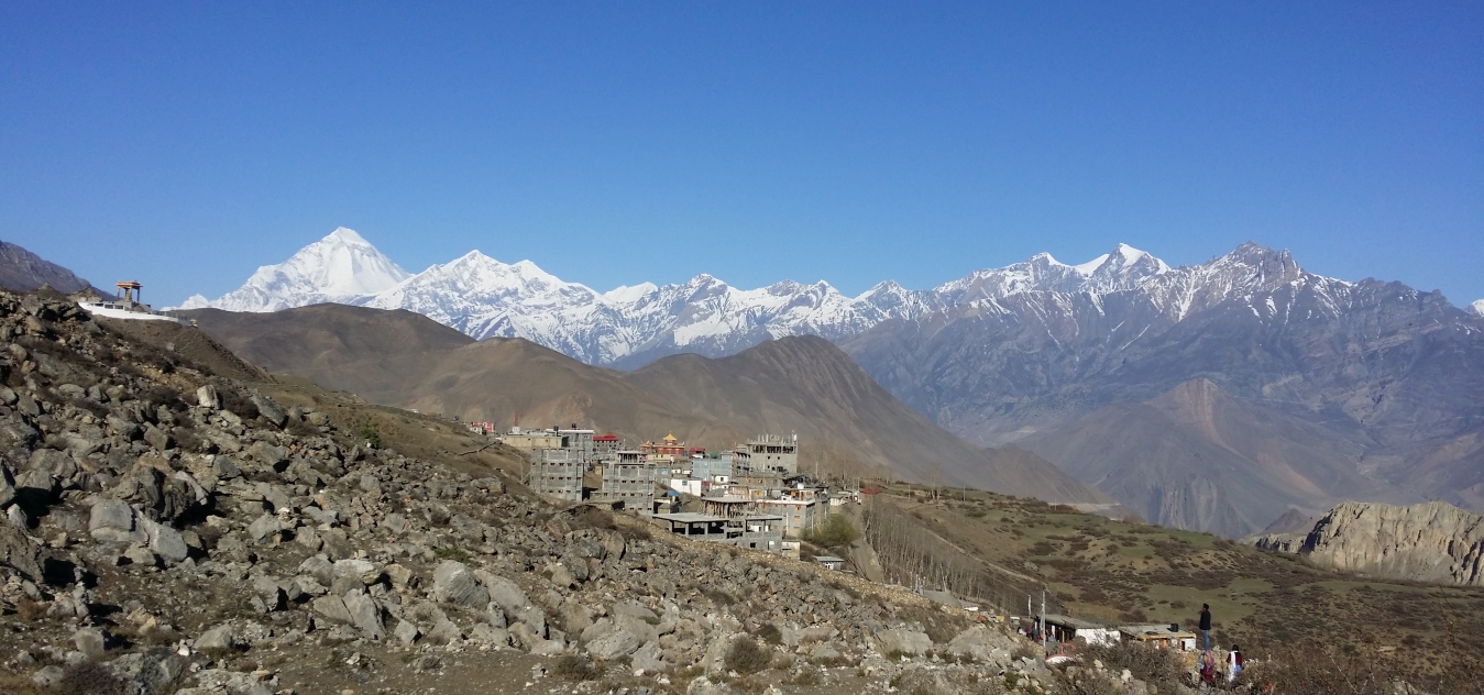 Annapurna himalayan range